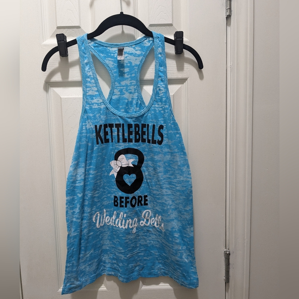 Kettlebells Before Wedding Bells Tank